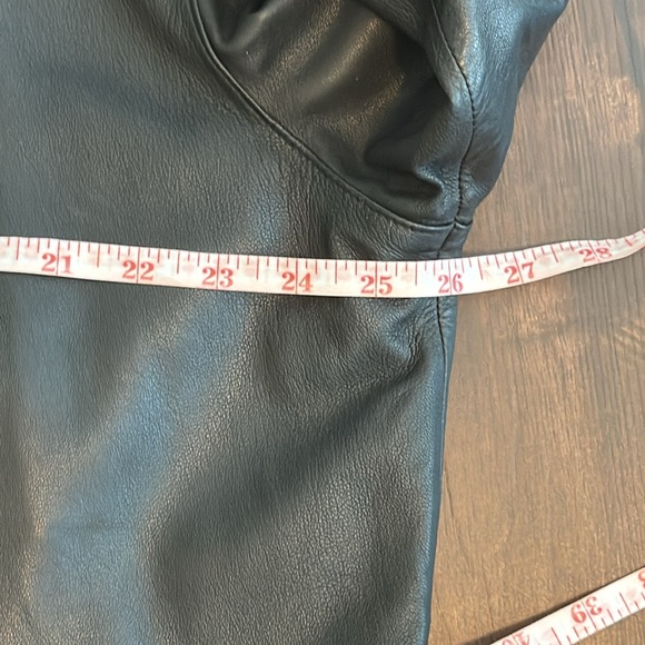 BRANDINI LEATHER MENS RACER JACKET - Picture 7 of 13